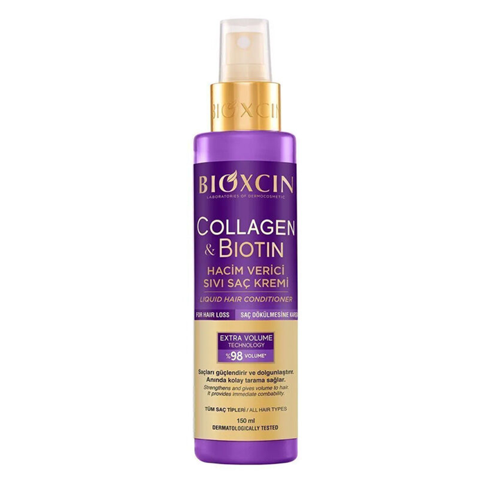 Bioxcin Collagen & Biotin Hacim Verici  Sıvı Saç Bakım Kremi 150 ml