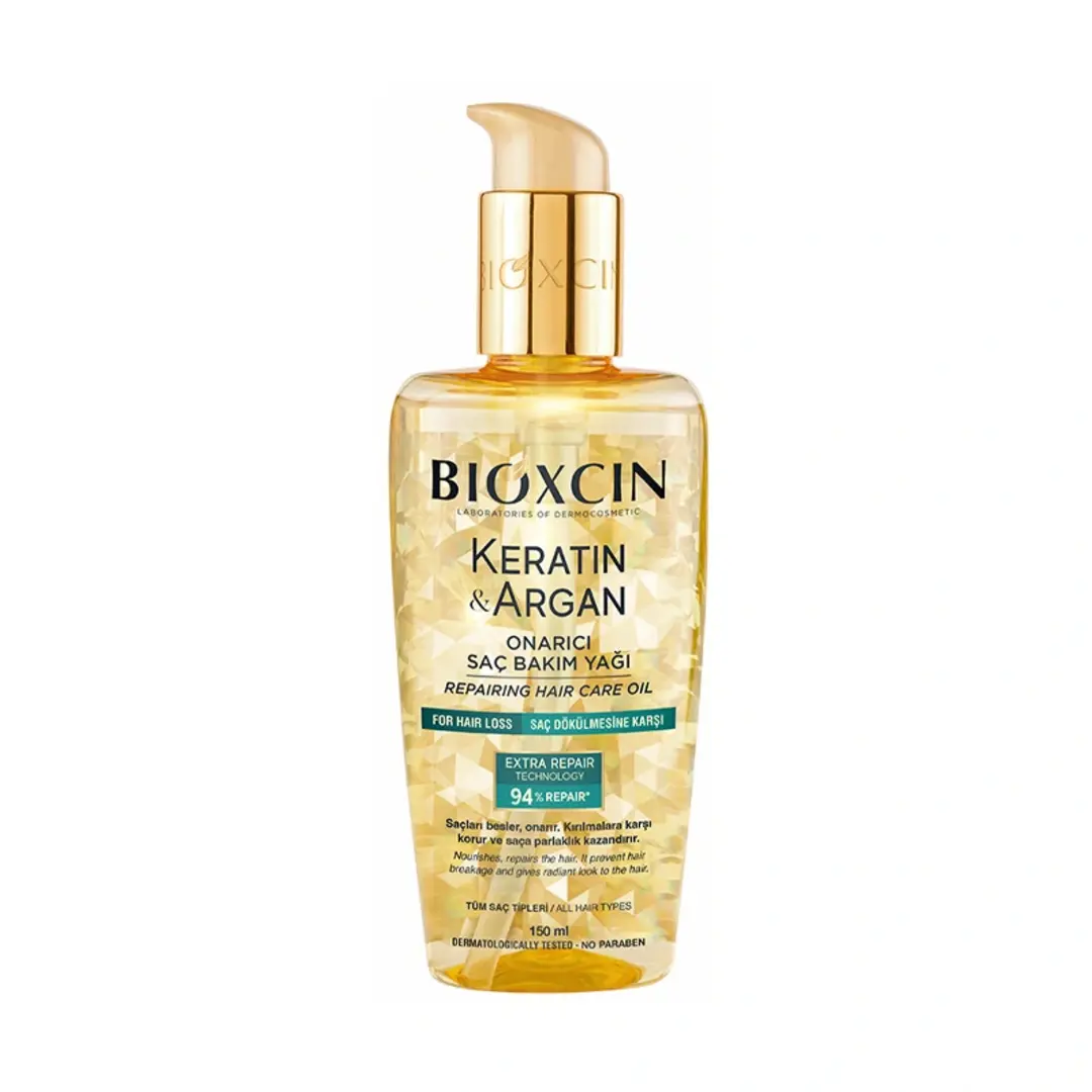 Bioxcin Saç Bakım Yağı Onarıcı Keratin & Argan 150 ml